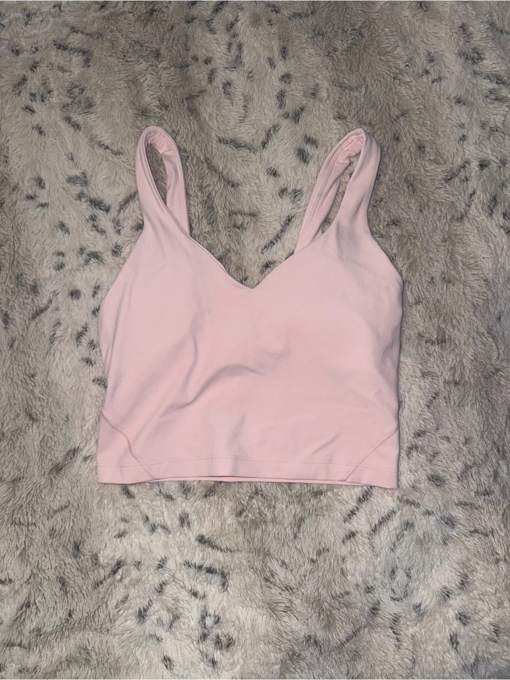 New without tags LululemonAlign tank top in “strawberry milkshake” light pink